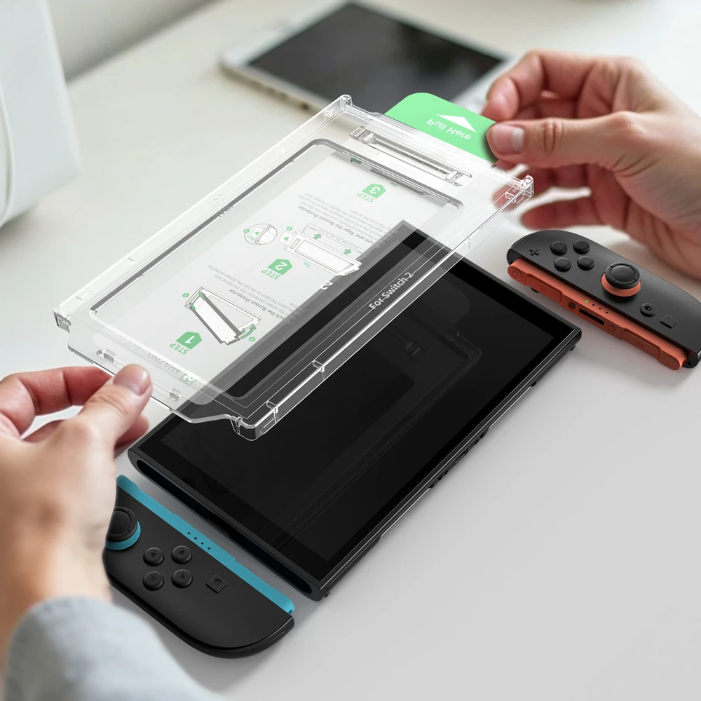 Nezatříděno „AmazingThing Radix“ matinis stiklas, skirtas „Nintendo Switch 2“ (2 vnt.)