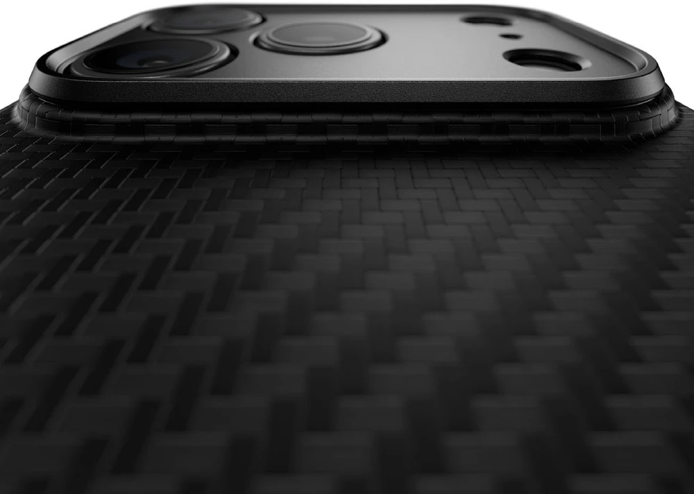 Dėklas Amazingthing Titan Max Lens MagSafe do iPhone 18 Pro juoda