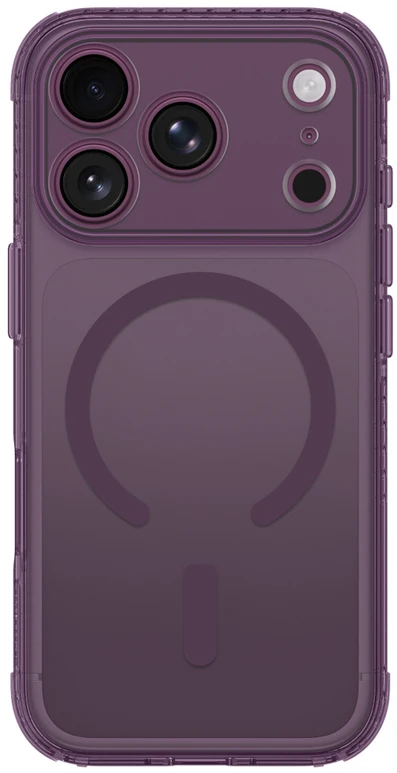 Dėklas Amazingthing Titan Pro Lens MagSafe do iPhone 18 Pro violetinė
