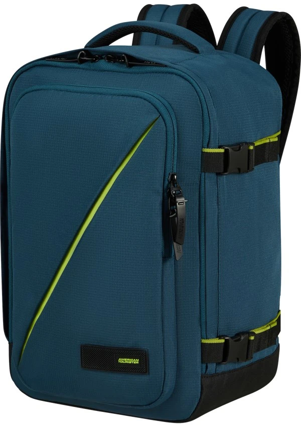 AMT American Tourister Take2cabin S kuprinė Kasdienė kuprinė Mėlyna Perdirbtas polietilentereftalatas (rPET)