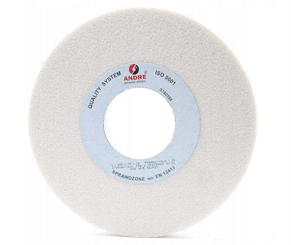 ANDRE PLOKŠČIAS ŠLIFAVIMO DISKAS 250mm x 25mm x 76mm 99AY46K7VE01-35 Baltas „1 TIPAS”