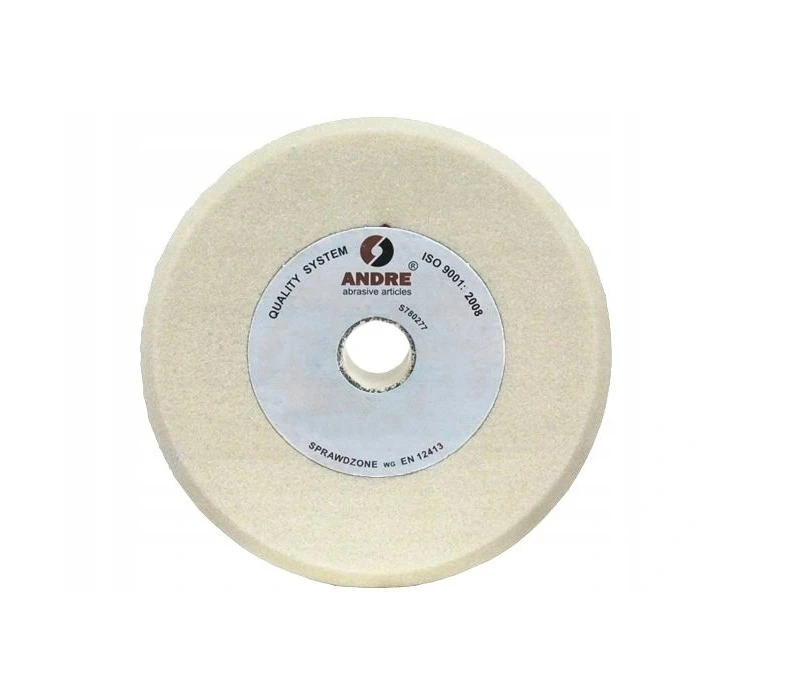 ANDRE PROFILUOTAS ŠLIFAVIMO DISKAS 125mm x 8mm x 20mm 99A60K7VE01-35 Baltas „TYP 1C”