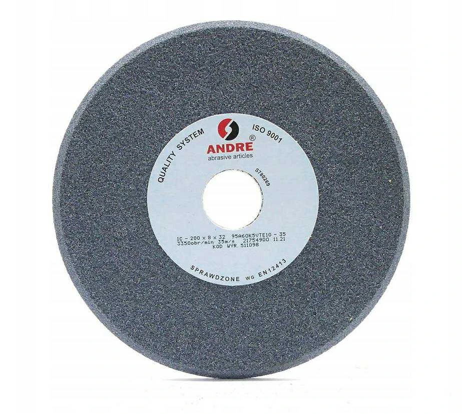 ANDRE PROFILUOTAS ŠLIFAVIMO DISKAS 200mm x 8mm x 32mm 95A60K5VTE10-35 PILKAS „TIPAS 1C”