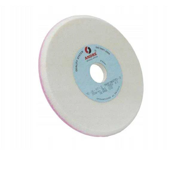 ANDRE PROFILUOTAS ŠLIFAVIMO DISKAS 250mm x10/7mm x 32mm 99A60N7/CRA60O7 VTE10-35 Baltas-ROŽINIS „TIPAS 1YC”