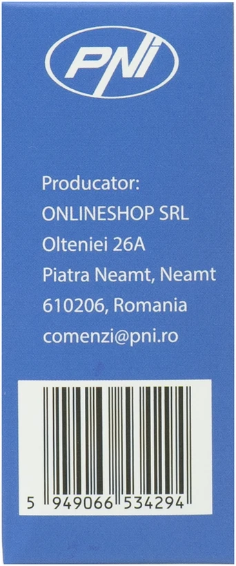 Anglies monoksido (CO) jutiklis PNI SafeHouse HS281 su „Wi-Fi“, valdymas per „Tuya Smart“ programėlę, maitinimas AA baterijomis, 85dB, garsinis ir vaizdinis signalas, tylusis aliarmas