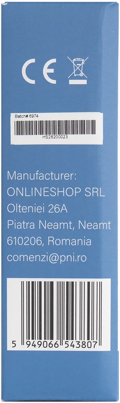 Anglies monoksido (CO) jutiklis PNI SafeHouse HS282 su garsiniu signalu