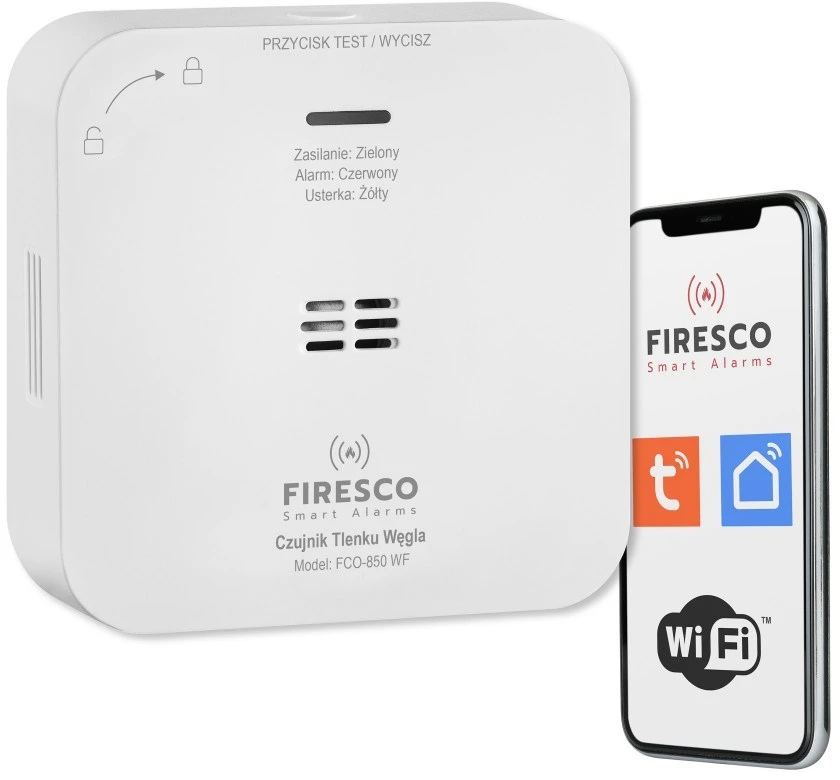 Firesco FI1 Dūmų signalizatorius su ryšio funkcija FCO-850 WF