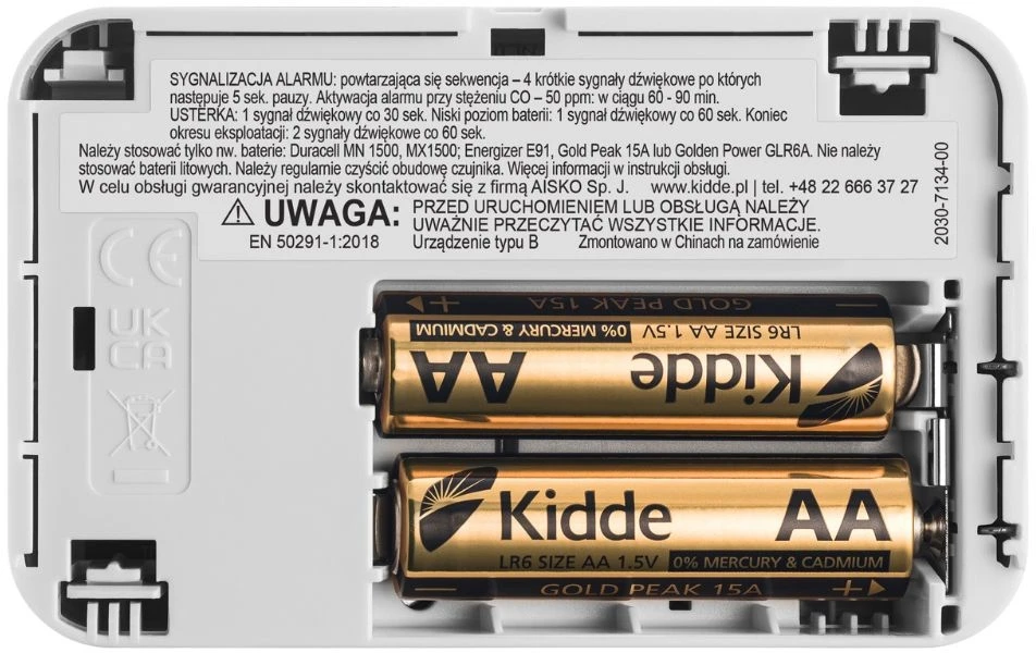 KIDDE 2030-DCR carbon monoxide detector