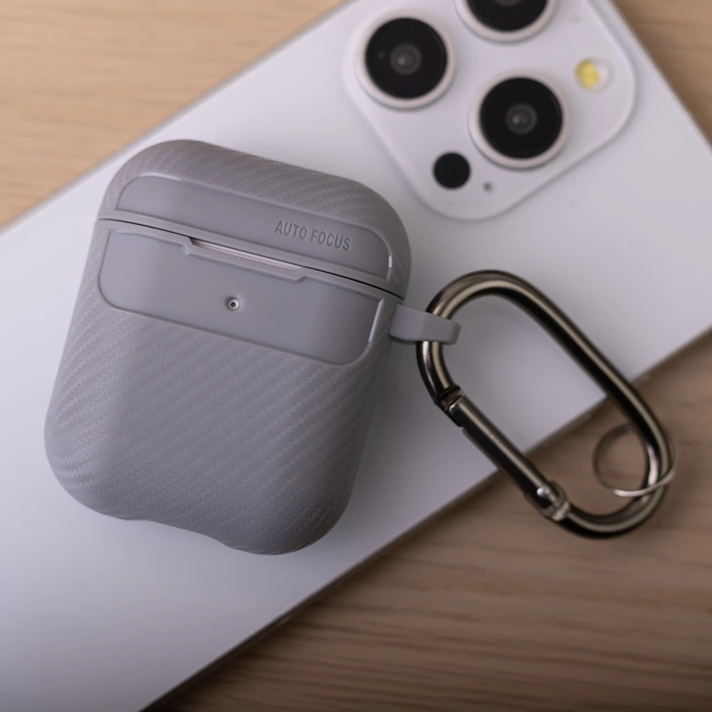 Oem Airpods dėklas, skirtas 2 pilkas
