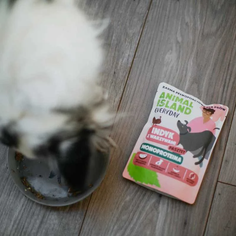ANIMAL ISLAND Everyday Monoprotein kalakutiena – drėgnas ėdalas šunims – 300g