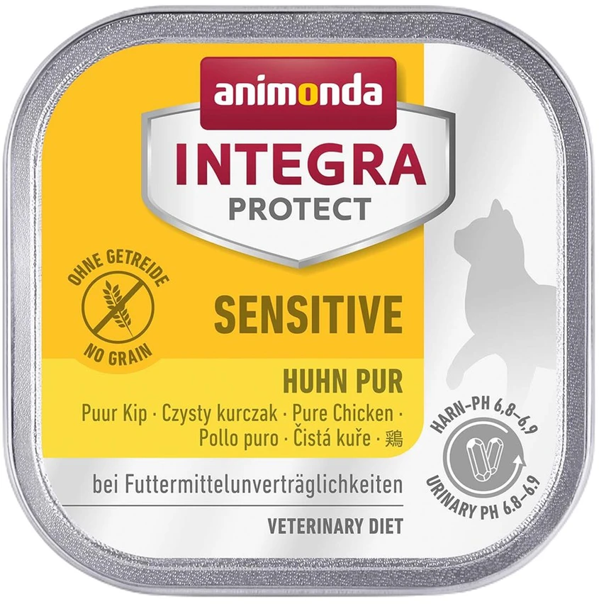 Animoda Kačių Maistas - ANIMONDA Integra Protect Vištienos Drėgnas Maistas 100g Be Glitimo