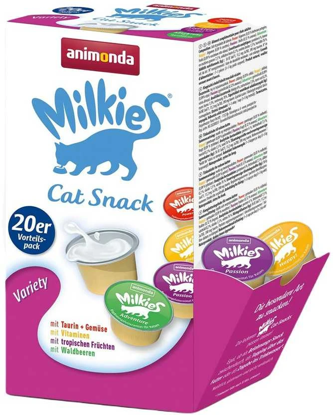 Animoda ANIMONDA Milkies Variety – skanėstas katėms – 20 x 15g