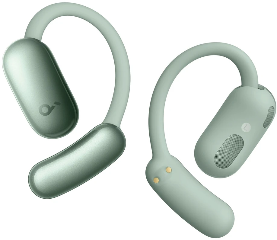 Anker Soundcore Aerofit 2 Laisvų rankų įranga Bevielis Ausinės su kabliukais, „Open-ear“ Skambučiai / muzika / sportas / kasdienis C tipo USB Bluetooth Žalia