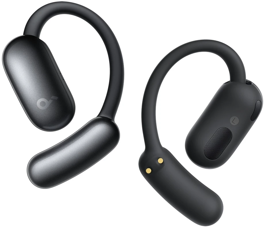 Anker ANR Soundcore Aerofit 2 Laisvų rankų įranga Bevielis Ausinės su kabliukais, „Open-ear“ Skambučiai / muzika / sportas / kasdienis C tipo USB Bluetooth Juoda