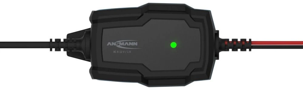 Ansmann 1001-0142 automobilio akumuliatoriaus įkroviklis 6 – 12 V Juoda