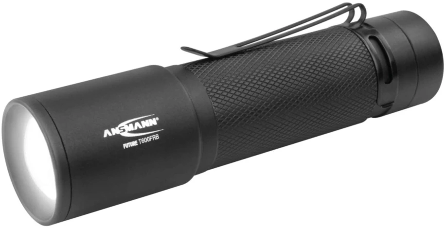 Ansmann T600FRB Juoda Rankinis žibintuvėlis LED