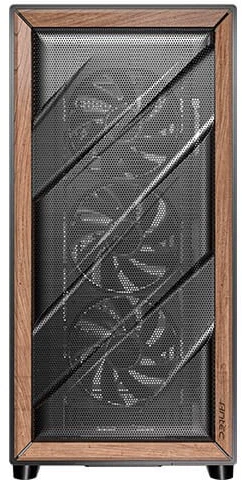 Antec FLUX SE „Midi Tower“ Juoda, Medinė