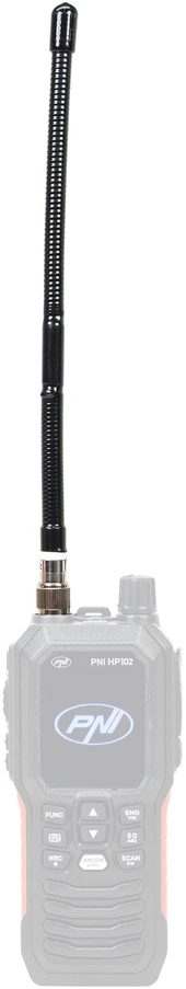 Antena CB radijo stotelei PNI Escort HP 102, TNC jungtis, 250 mm su sriegiu