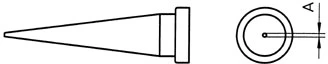 Antgalis 0.4mm LT-S, WSP80 lituokliui, Weller