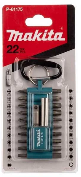 Makita Sukimo antgalių komplektas 22 vnt. P-81175