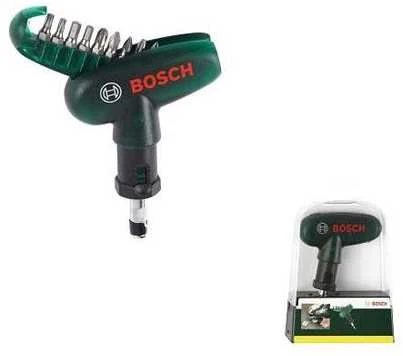 Bosch 10 dalių suktuvo antgalių komplektas