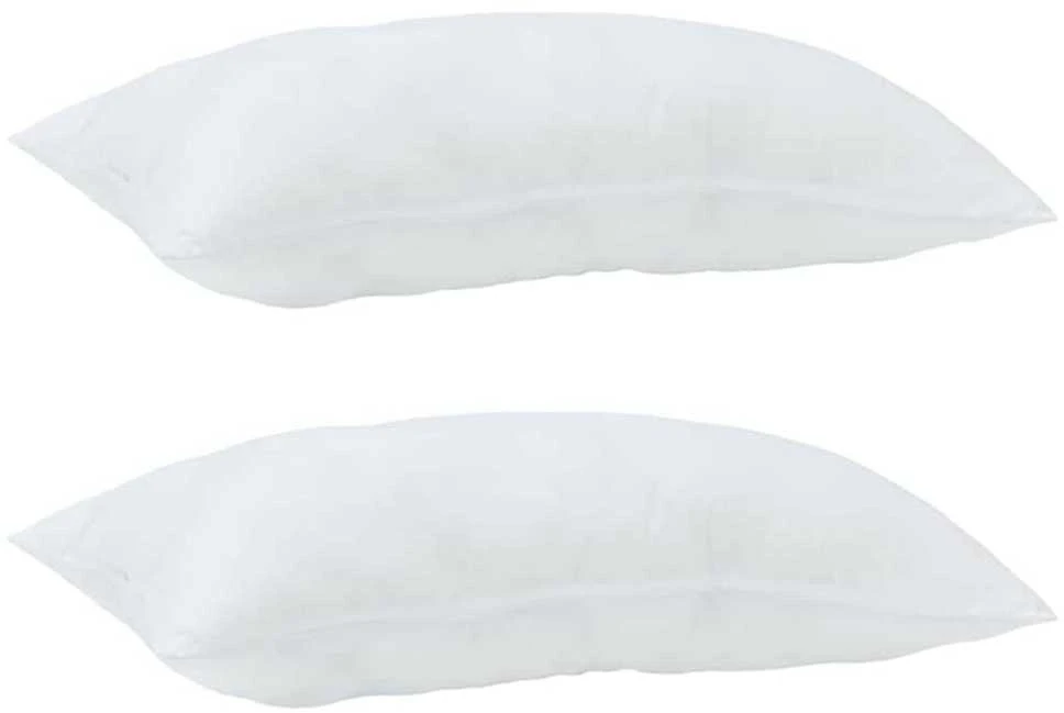 Antklodė su pagalve 3 pcs Balta Mikropluoštas 3377539