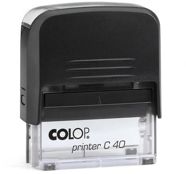 Antspaudo korpusas Colop Spausdintuvas C40, juodas spalvos