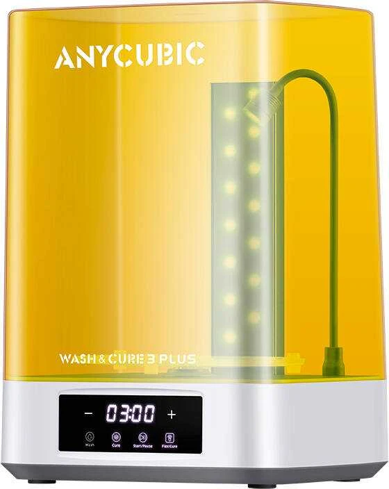 3D Spaudinių plovimo ir džiovinimo įrenginys – Anycubic Wash &amp; Cure 3 Plus
