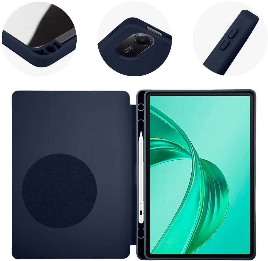 aOBAL:ME SolidTab dėklas, skirtas Honor Pad x8a/x8b, tamsiai mėlynas