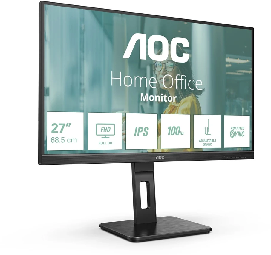 Monitorius AOC 27P2Q 27 colių Full HD monitoriai USB VGA DVI HDMI