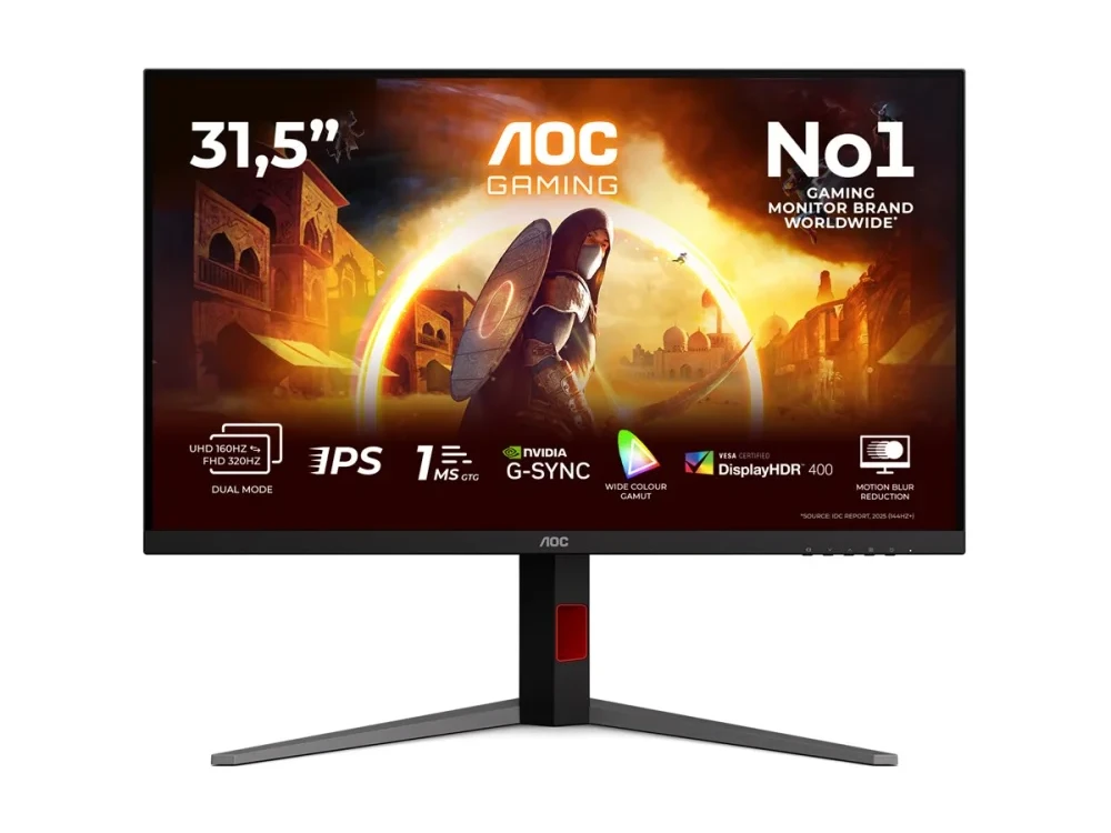 Monitorius AOC U32G4U -160Hz | 4K | Fast IPS | 31.5"