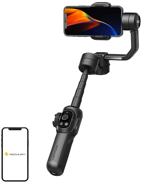 AOCHUAN S2 Gimbal (Juodas)