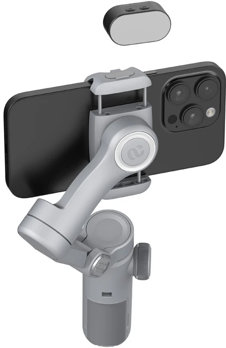 AOCHUAN X Pro stabilizatorius su RGB apšvietimu (pilkas)