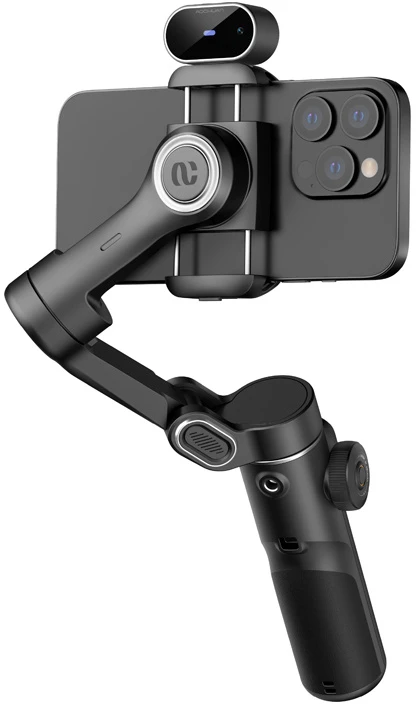 AOCHUAN X2 stabilizatorius su dirbtinio intelekto jutikliu (juodas)