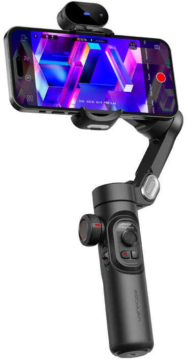 AOCHUAN XE Gimbal with AI Sensor (Juodas)