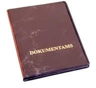 Aplankas dokumentams, A6, 4 skyrių, įvairių spalvų