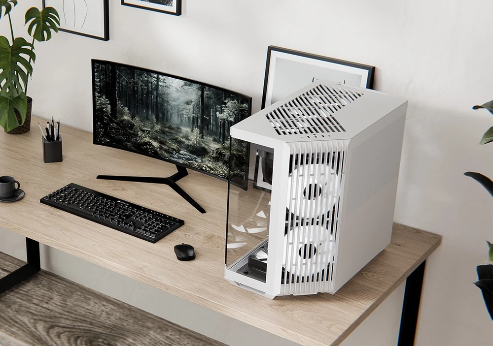 APX APNX V1-WT-v1 „Midi Tower“ Balta