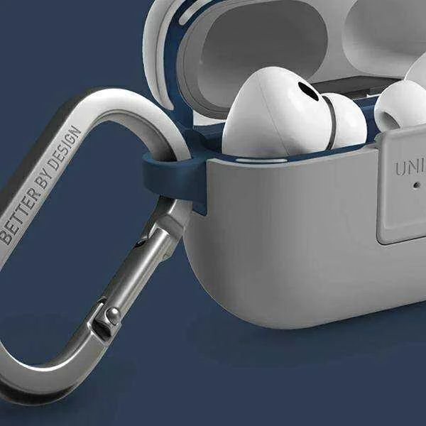 UNIQ Clyde Lock Dėklas AirPods Pro 2 (2022/2023) beige-geltonos spalvos/ivory-canary geltonos spalvos
