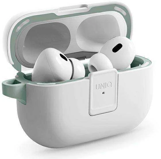 UNIQ Clyde Lock Dėklas AirPods Pro 2 (2022/2023) royal mėlynas-dark pilkos spalvos