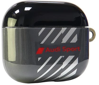 Audi IML Sport AirPods 3 dėklas juodos spalvos AUS-IMLAP3-RSQ/D1-BK