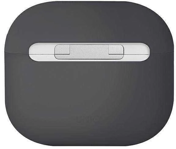 UNIQ Lino dėklas AirPods 3, tamsiai pilkas