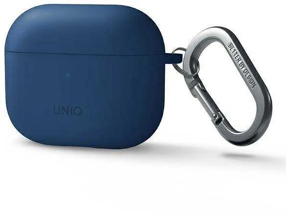 UNIQ dėklas AirPods 3 su metaliniu karabinu