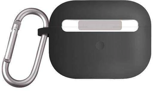 UNIQ Vencer dėklas AirPods Pro silikoninis charcoal dark pilkos spalvos
