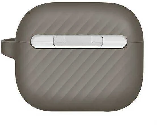 UNIQ dėklas Vencer AirPods 3 gen.silikoninis rudos spalvos
