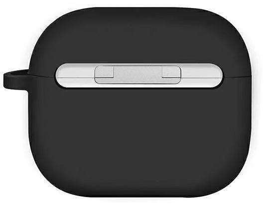 UNIQ Nexo Dėklas AirPods 3 gen + Ear Hooks silikoninis pilkos spalvos