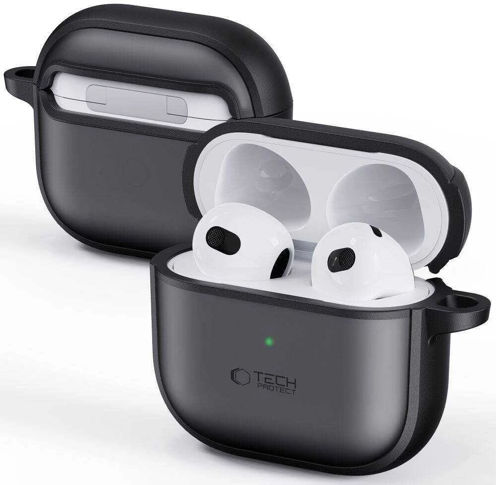 Apple AirPods 4 Tech-Protect Magmat dėklas jūsų ausinėms juodos spalvos