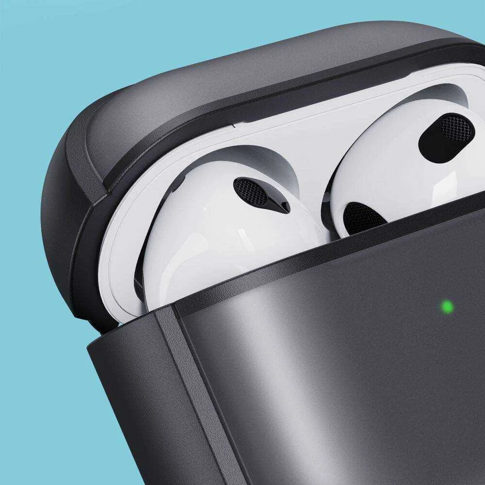 Apple AirPods 4 Tech-Protect Magmat dėklas jūsų ausinėms juodos spalvos