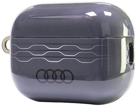 Audi IML Geometric Pattern AirPods Pro 2 dėklas pilkos spalvos AU-IMLAPP2-A6/D3-GY