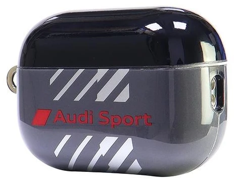 Audi IML Sport AirPods Pro 2 dėklas juodos spalvos AUS-IMLAPP2-RSQ/D1-BK