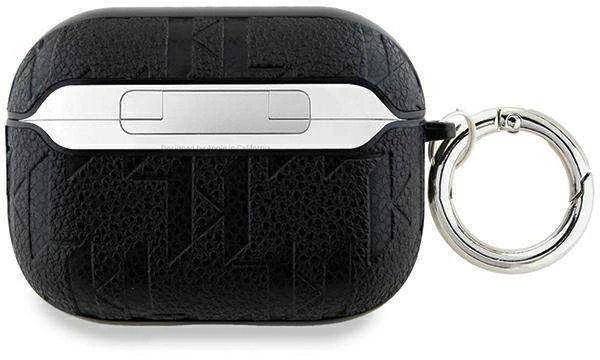 AirPods Pro 2 Karl Lagerfeld Cover Monogram Karl & Choupette Head ausinių dėklas juodos spalvos